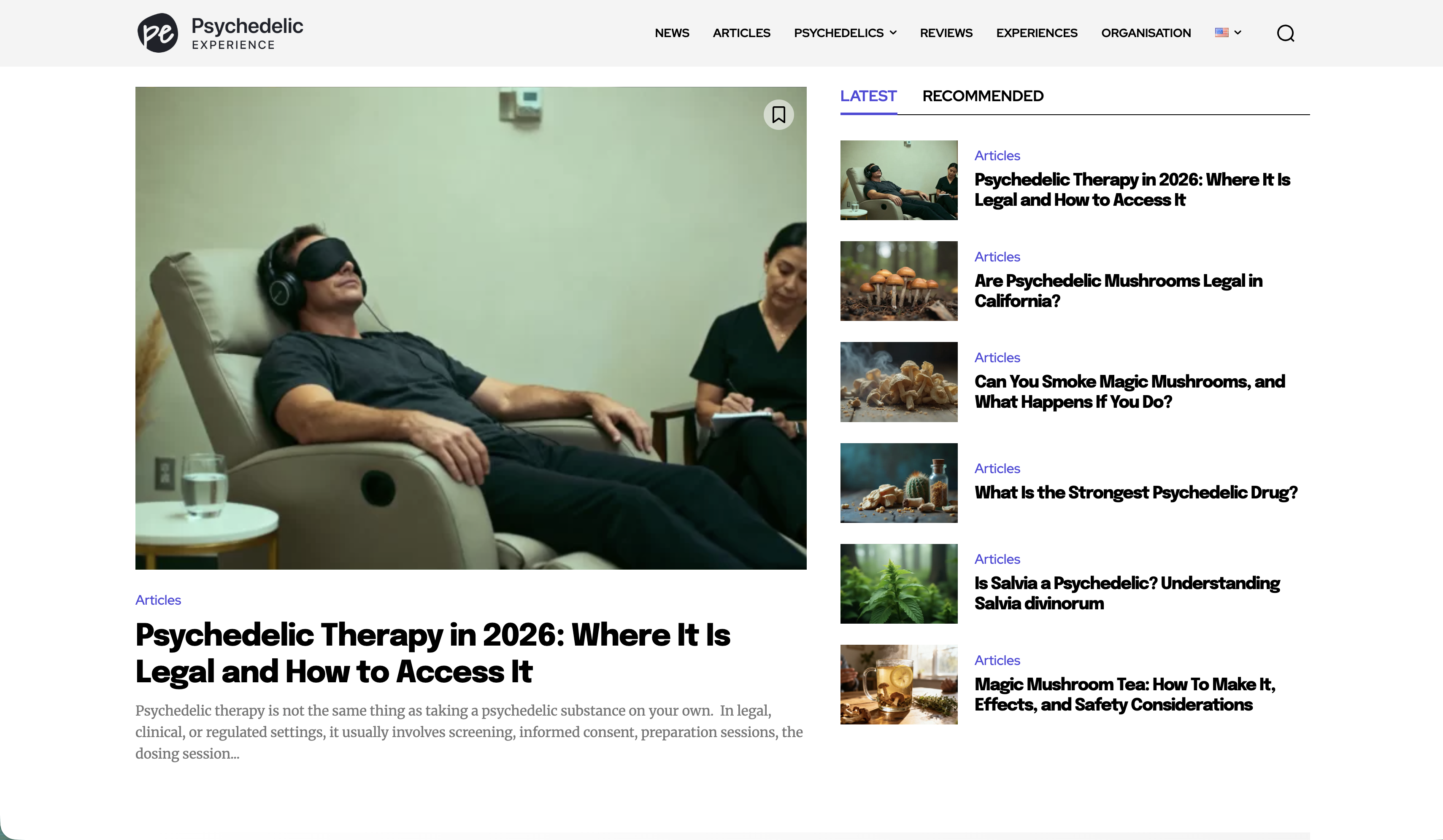 Psychedelic Experience (PEx)